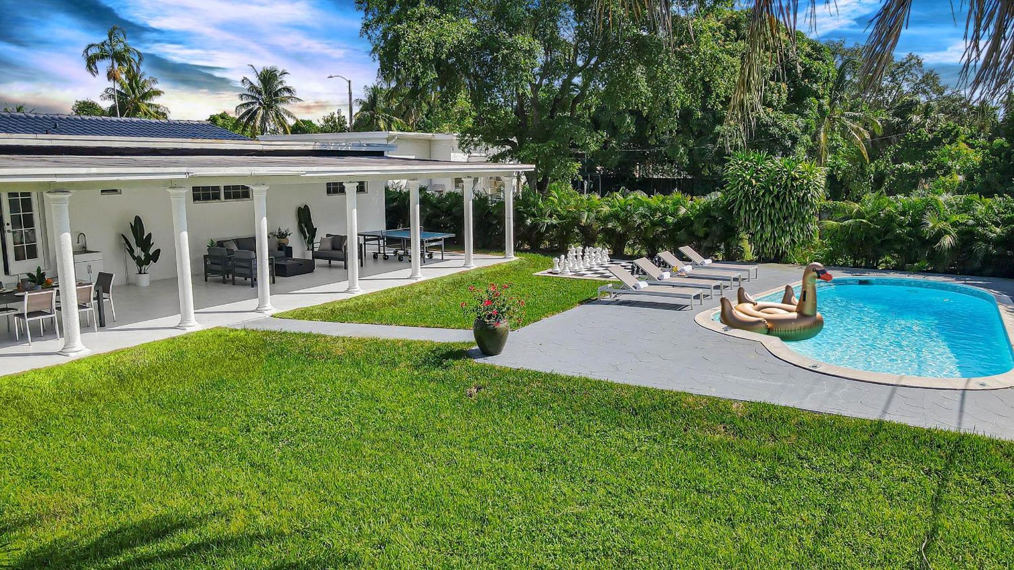 New Tropical Oasis Retreat In Miami Villa ภายนอก รูปภาพ